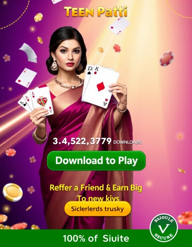 Teen Patti Real Money App Banner